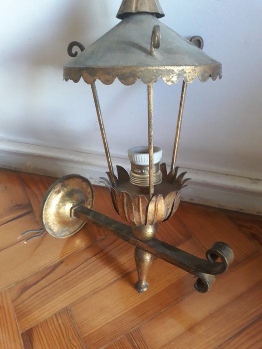 Candeeiro Antigo de Parede