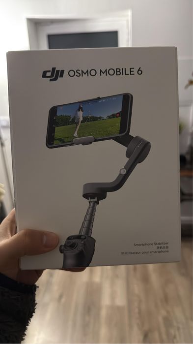 DJI Osmo Mobile 6 (OM6) Gimbal | Completo com Caixa | COMO NOVO