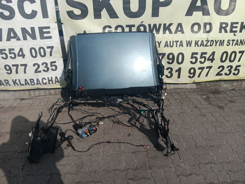 Peugeot 307 CC dach stelaż pompa dachu szyba poszycie komplet KPL