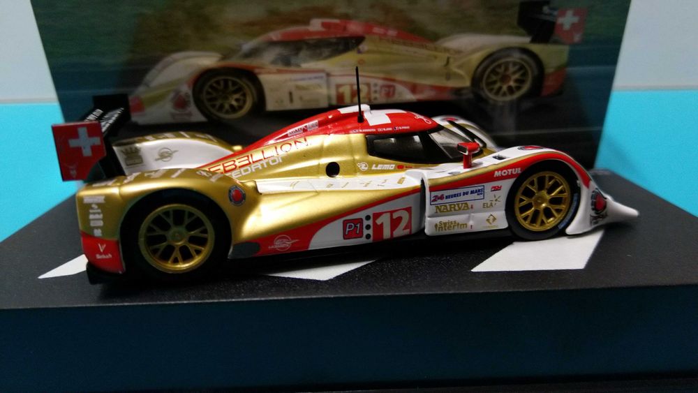 Lola B10/60 Rebellion #12: 24h Le Mans 2010 - Altaya/IXO esc 1/43