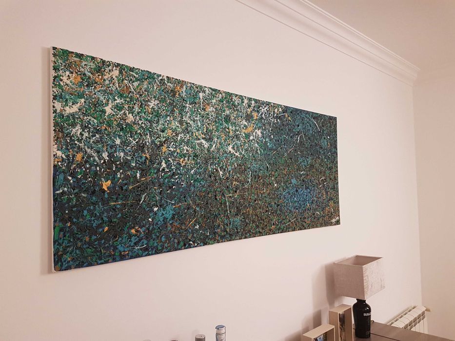 Quadro Pintura Abstracionismo 2018 05