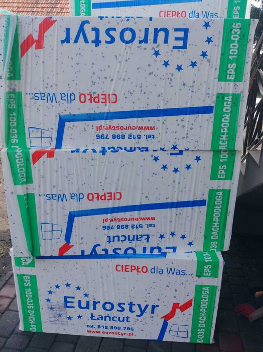 Styropian dach podloga