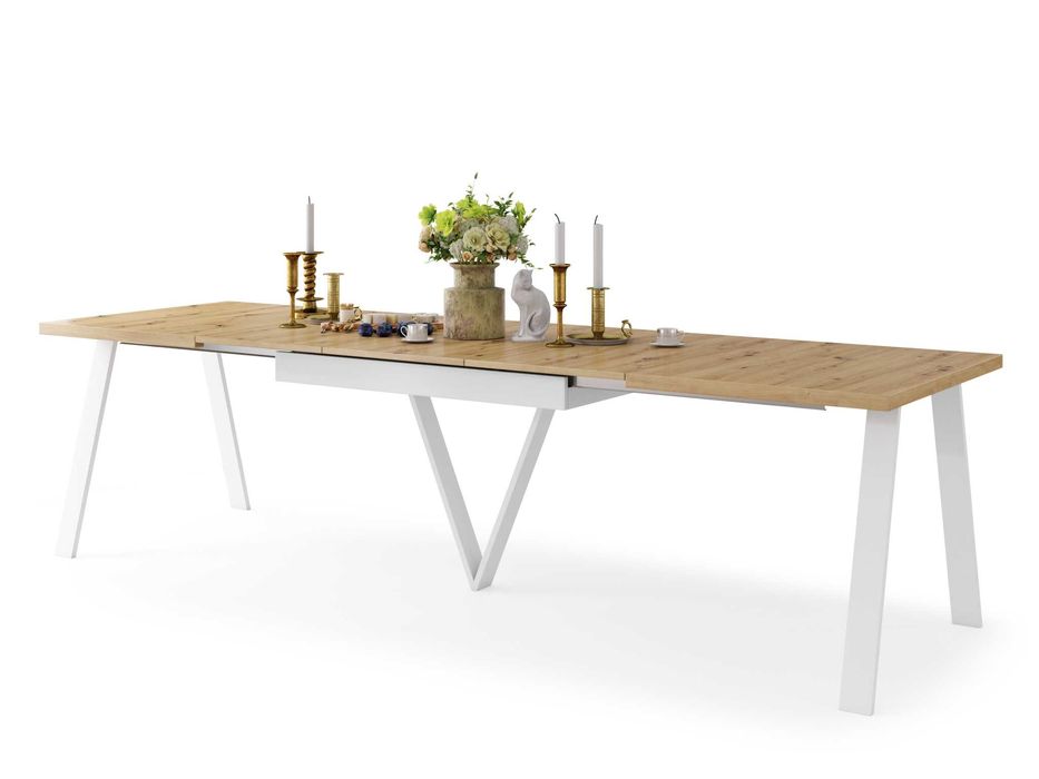 AVERY 15 kolorów  STÓŁ LOFTOWY/do salonu/jadalni ROZKŁADANY DO 290 cm