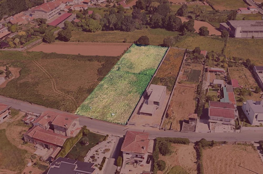 Terreno 3170m2 - Milheirós de Poiares - Projeto aprovado