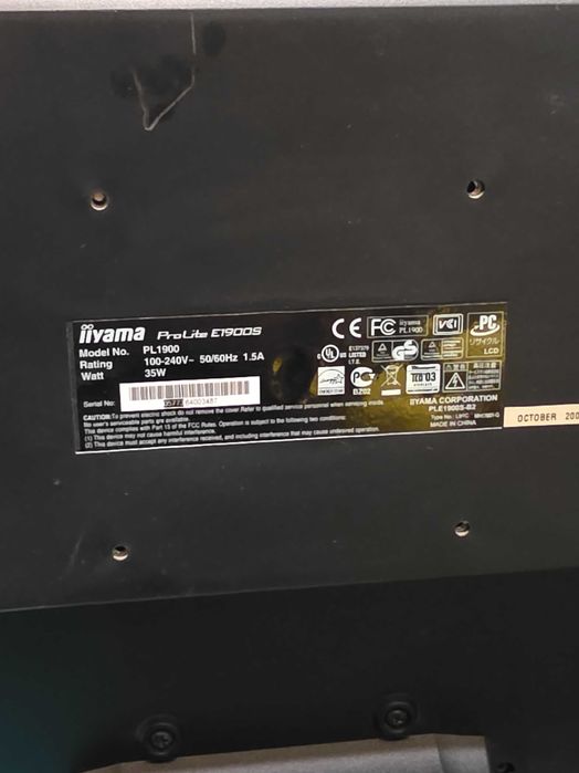 Monitor IIyama 1900S sprawny