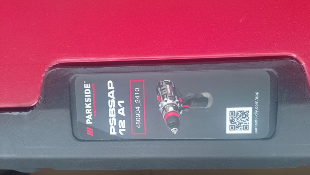 Пластиковый чемодан кейс parkside