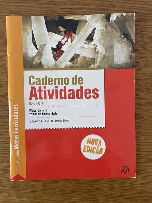 Novo FQ 7 - Caderno de Atividades Fisico Quimica do 7.Ano