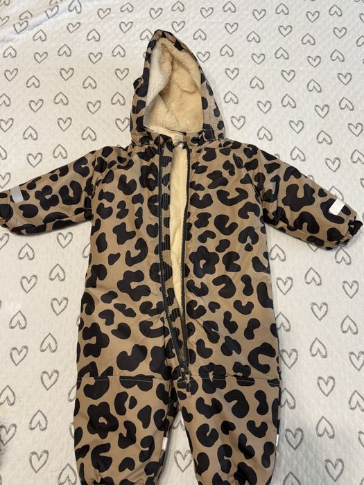 Комбез зимний H&M 18/24+ шапочка