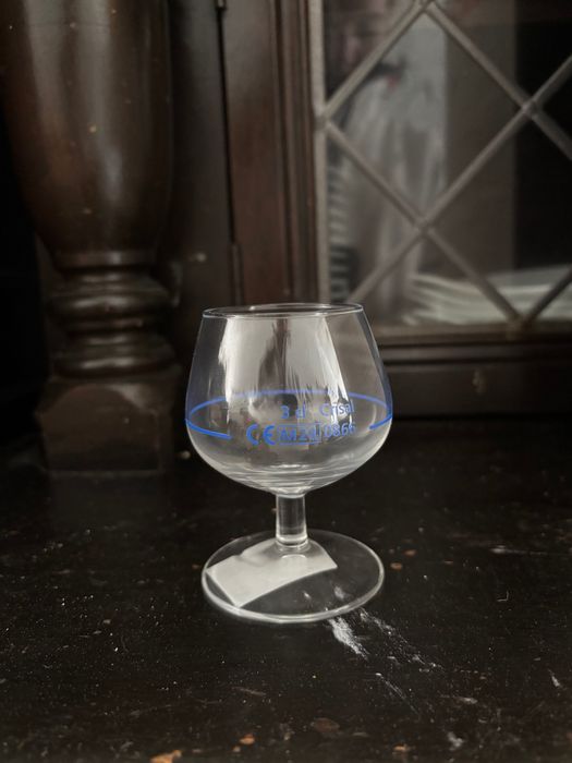 Copos de cognac 10cl cristal