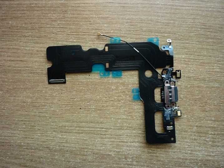 Шлейф для iPhone 7 Plus, с разъемом зарядки, с коннектором, микрофоном