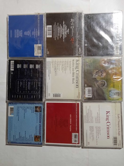 Продам фірмові CD King Crimson, Forgotten Tomb , NOKTURNAL MORTUM
