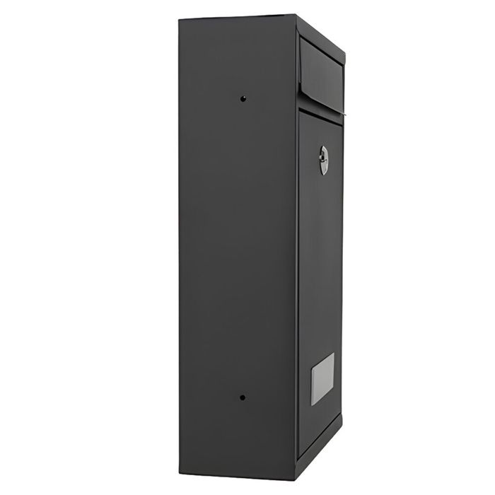 Skrzynka pocztowa na listy LET-BOX01 czarny mat