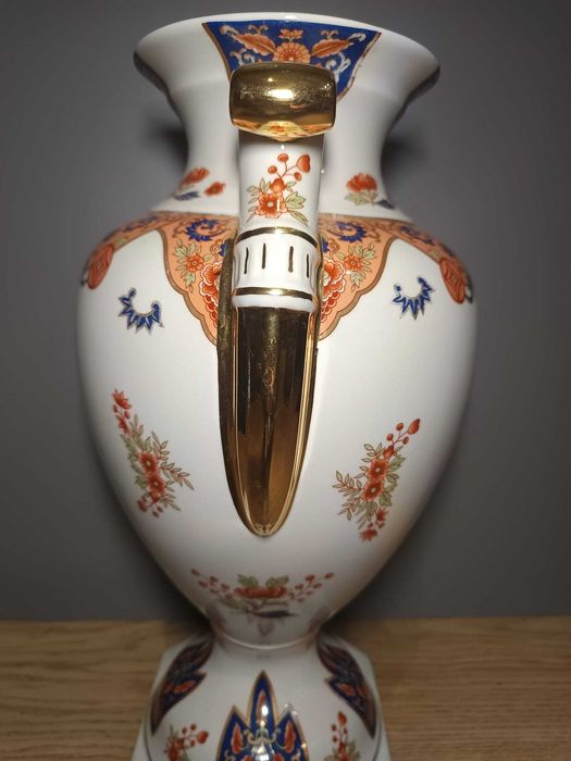 Jarrão em Porcelana Panda – Estilo Imari Oriental