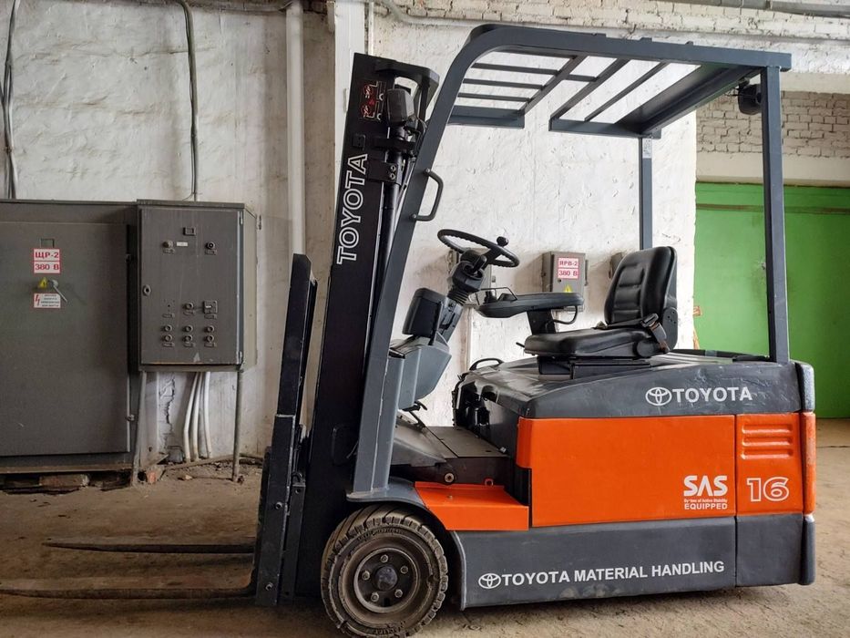 Toyota 7FBE16, навантажувач, електричний