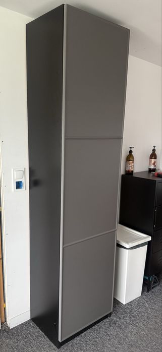 PAX szafa obudowa szafy z fronten MERAKER czarna grafit