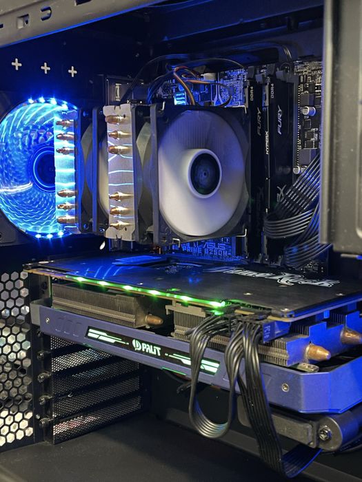 GTX 1080Ti 11GB | i7-7700 | 16GB DDR4 | 256GB +500GB | 750W Ігровий ПК