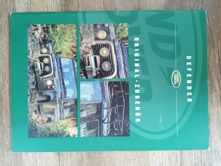Prospekt Land Rover Defender Wyposażenie dodatkowe.