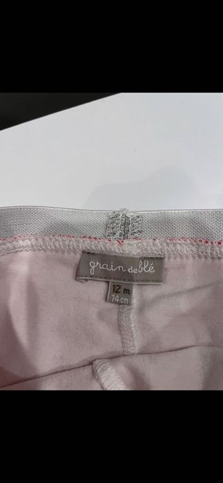 Spódniczka niemowlęca z leginsami r 74