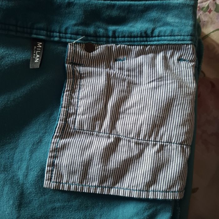 Вельветові штани Tommy Hilfiger жіночі