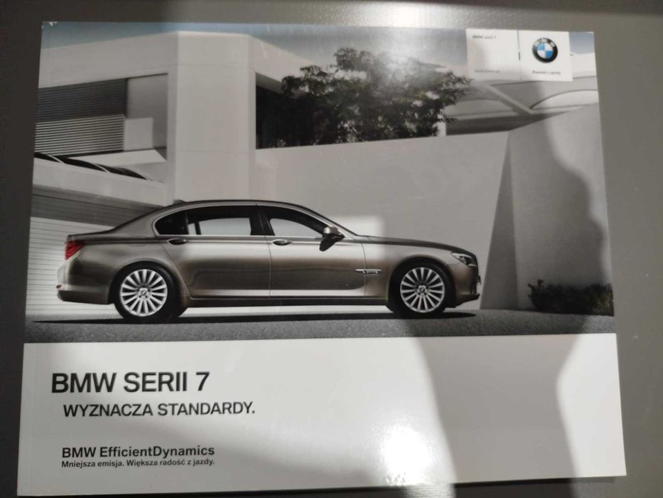 Prospekt/katalog BMW serii 7, 2011 rok, PL