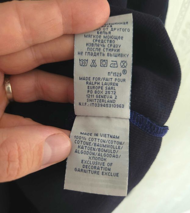 Ralph Lauren 1/4 свитер