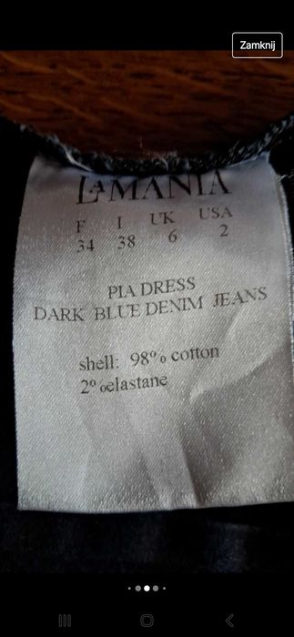 Sukienka La mania