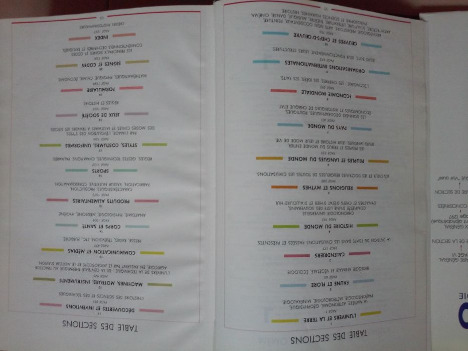 dicionário Mémo Larousse Encyclopédie impecável