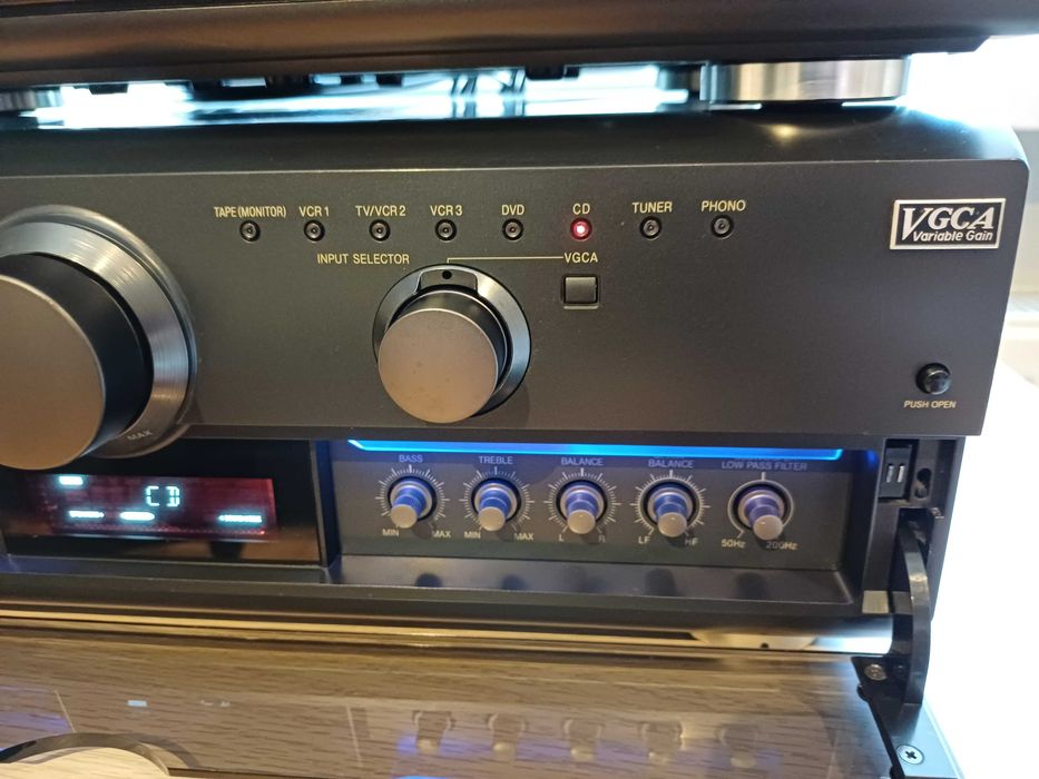 Amplituner Technics SA-AX7 + oryginalny pilot