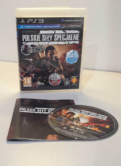 Gra SOCOM Polskie Siły Specjalne Special Forces Ps3 Gra po Polsku 3xPL