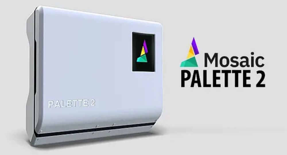 3D принтер Mosaic Palette 2 - пристрій для різнокольрового 3Д друку