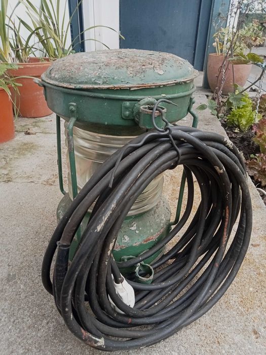 2 lanternas náuticas antigas Ahlemann + Schlatter – Bremen|Decoração