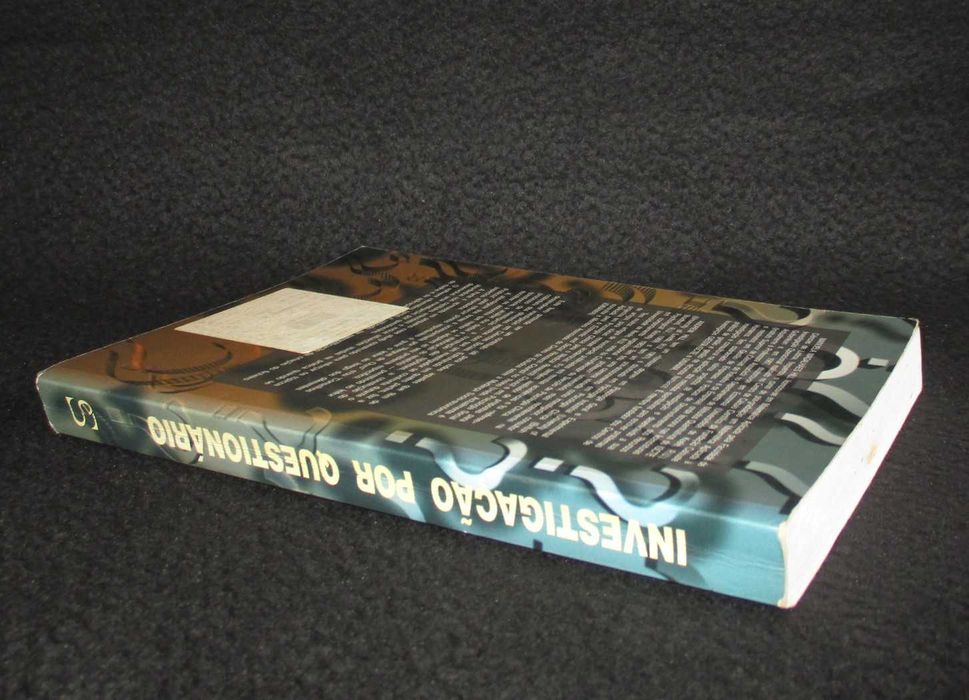 Livro Investigação por Questionário Manuela Magalhães Hill Andrew Hill
