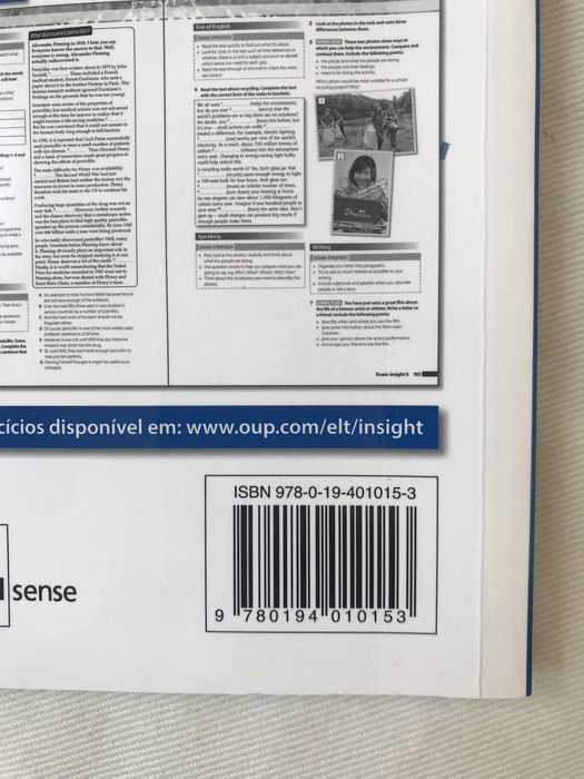 Insight 10 ano livro de exercicios