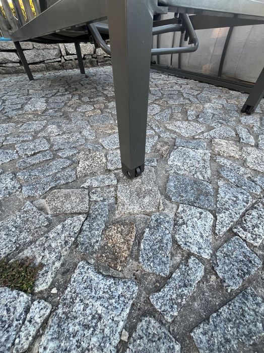 6 Espreguiçadeiras cinza