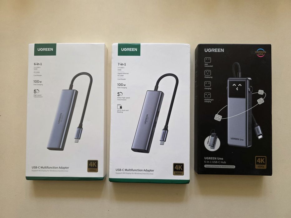 Ugreen usb hub адаптер концентратор док станція югрін хаб