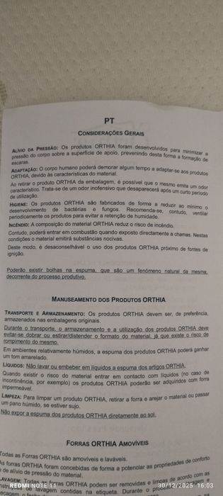 Almofada ergonómica Orthia