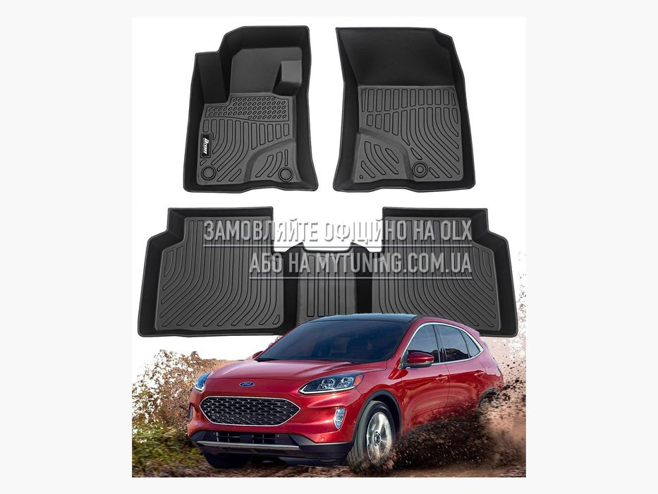 3D килимки Ford Escape Форд Ескейп 2020–2026 в салон | Havoc