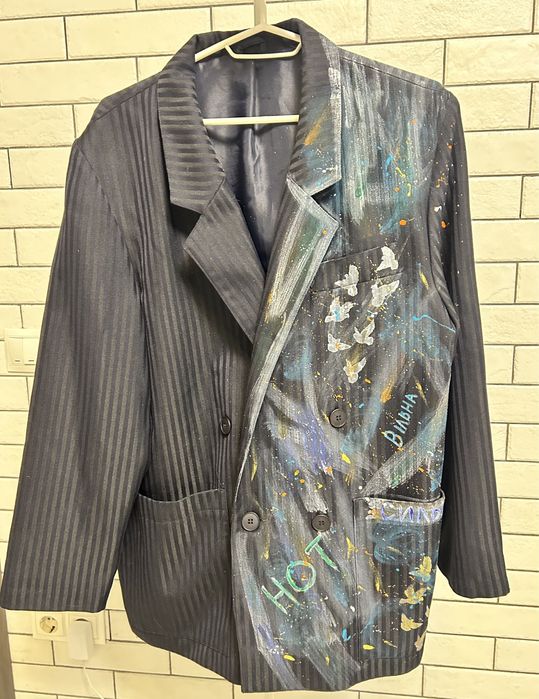 Піджак розписаний ручна робота
