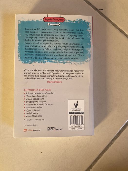 „Tajemnicza Śmierci Marianny Bel” Marta Matyszczak