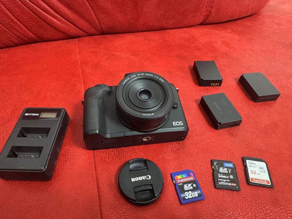 Canon eos m50 ef-m 22mm