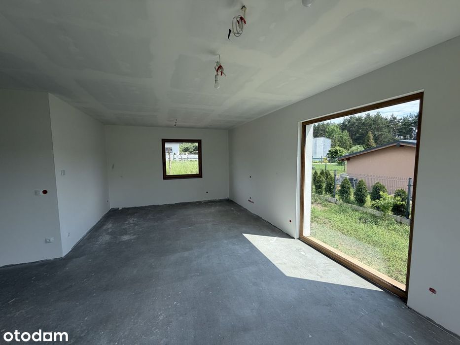 Nowy dom parterowy przy lesie | Boruszowice | 700 m² działki