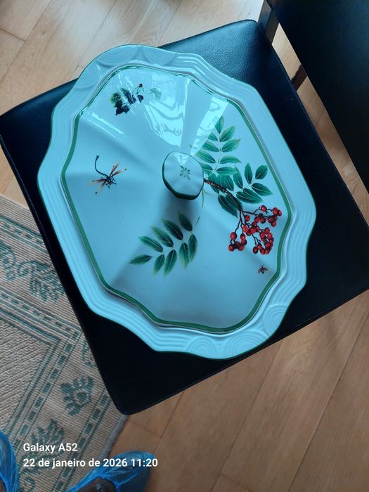 Prato/terrina coberto