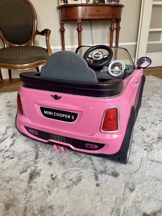 Samochód elektryczny dla dzieci Mini Cooper S - NOWY AKUMULATOR