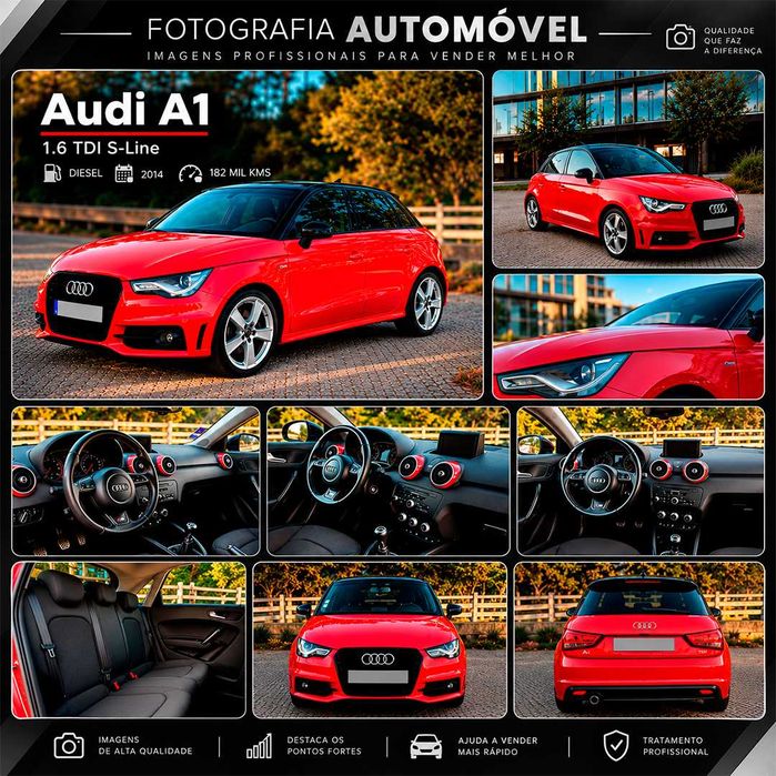 Serviço de Fotografia Automóvel Profissional