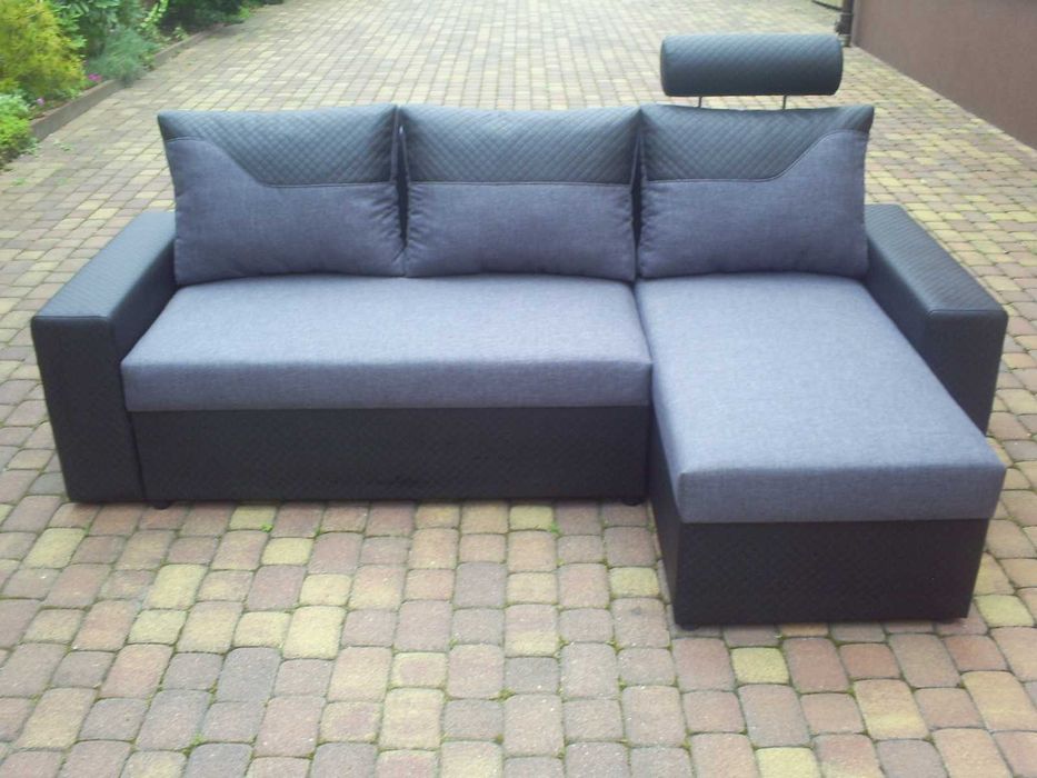 Narożnik-sprężyny bonell/2 pojemniki/szeroka pow spania