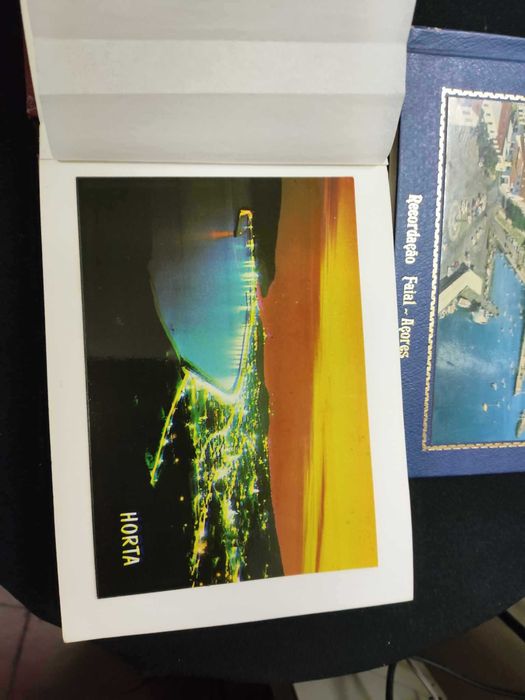 Album 15 postais recordaçao ilha  Faial - Acores anos 80