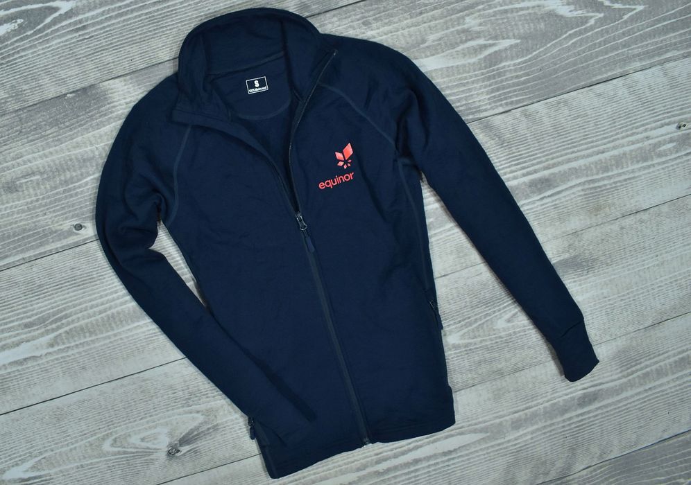 Strommes Equinor 100% Merino Wool Męska Bluza Trekkingowa S
