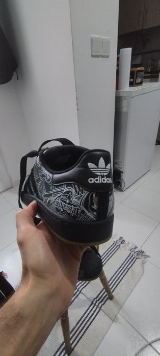 Tênis Adidas Superstar Sign Off Mens Basketball Shoes