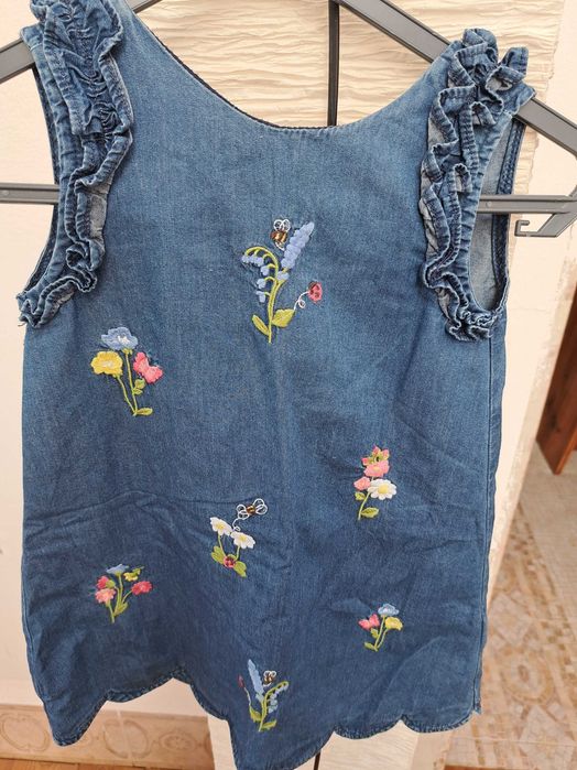 Denim Dress for 5 Years Old