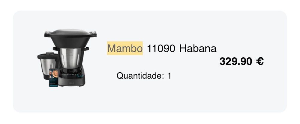 Robot de cozinha Mambo